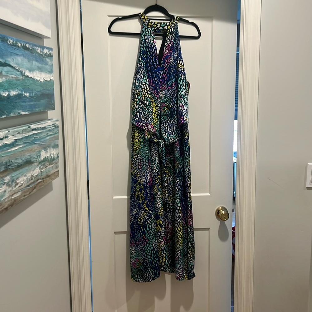 Ava & Aiden Multi Color Leopard Print Dress